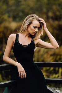 Ievos fotosesija prie Dusios